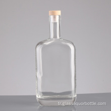 Nefis özelleştirilmiş likör şişesi votka